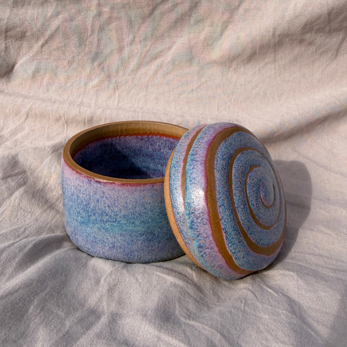 Spiral Cotton Candy Sky Jar