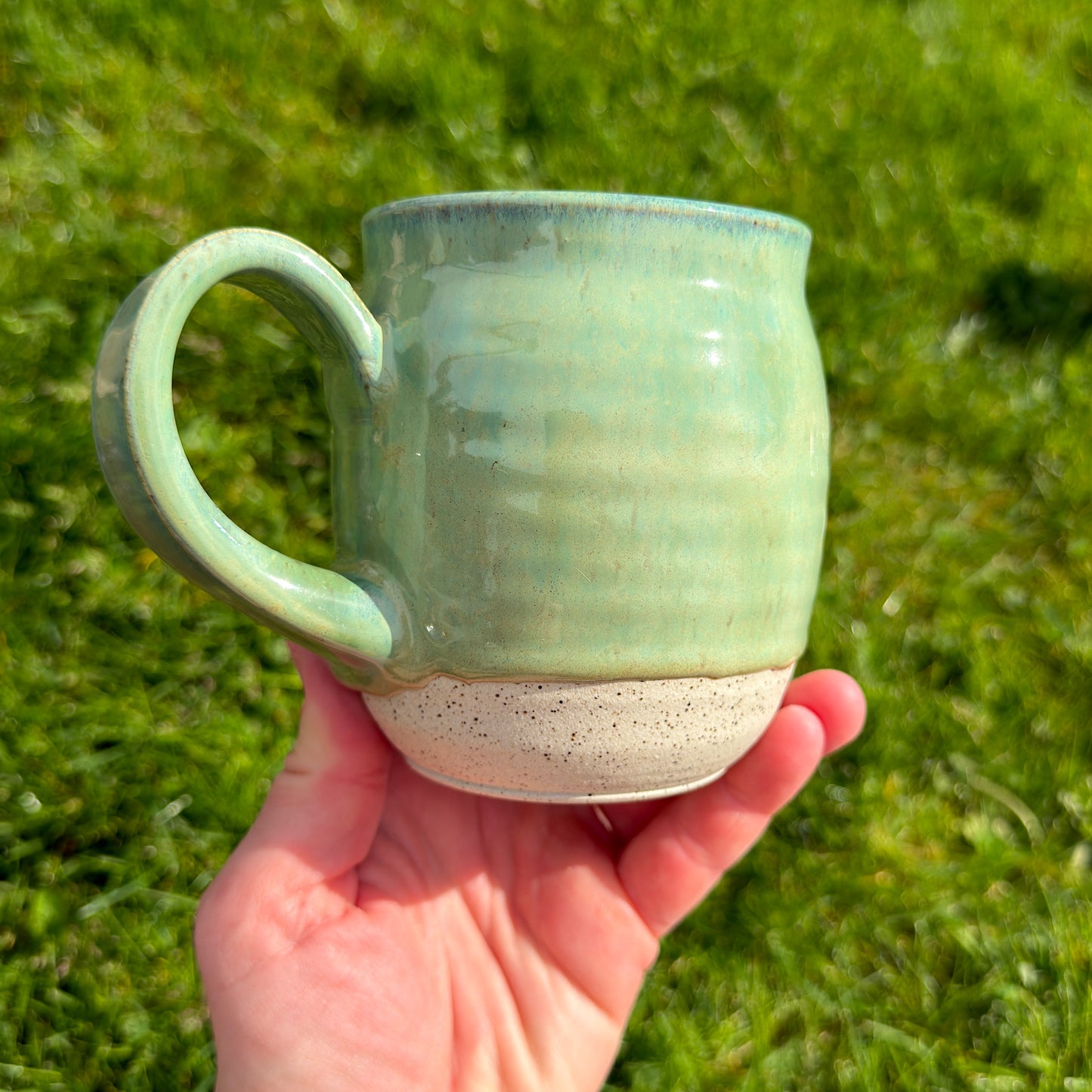 Speckled Honeydew Mug