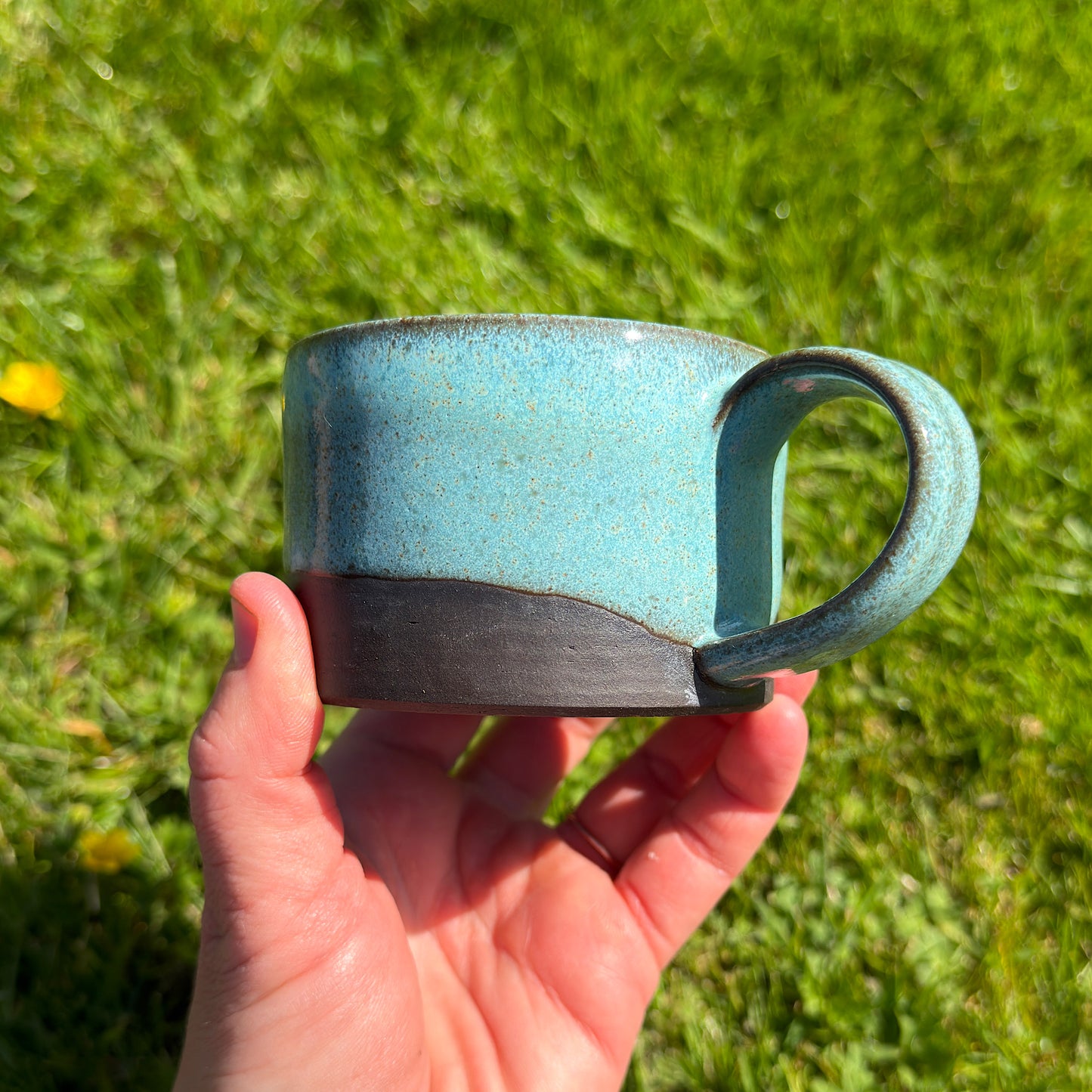 Ginkgo Leaf Latte Mug