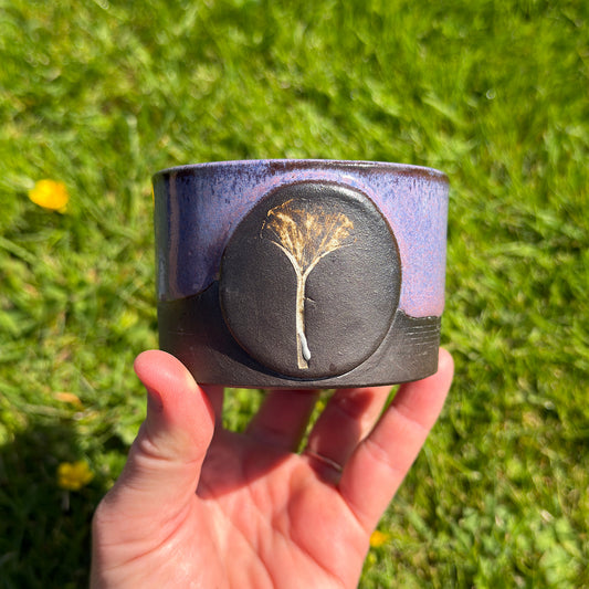 Ginkgo Leaf Latte Mug