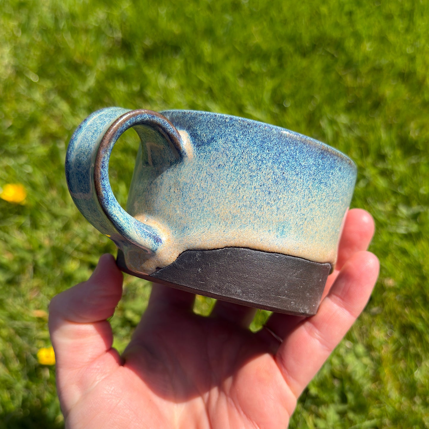 Ginkgo Leaf Latte Mug
