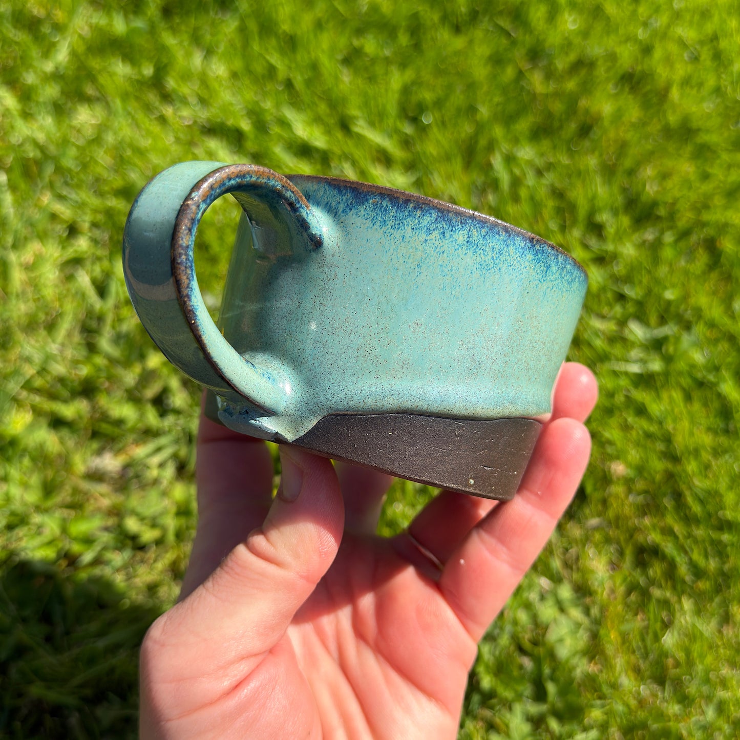 Ginkgo Leaf Latte Mug