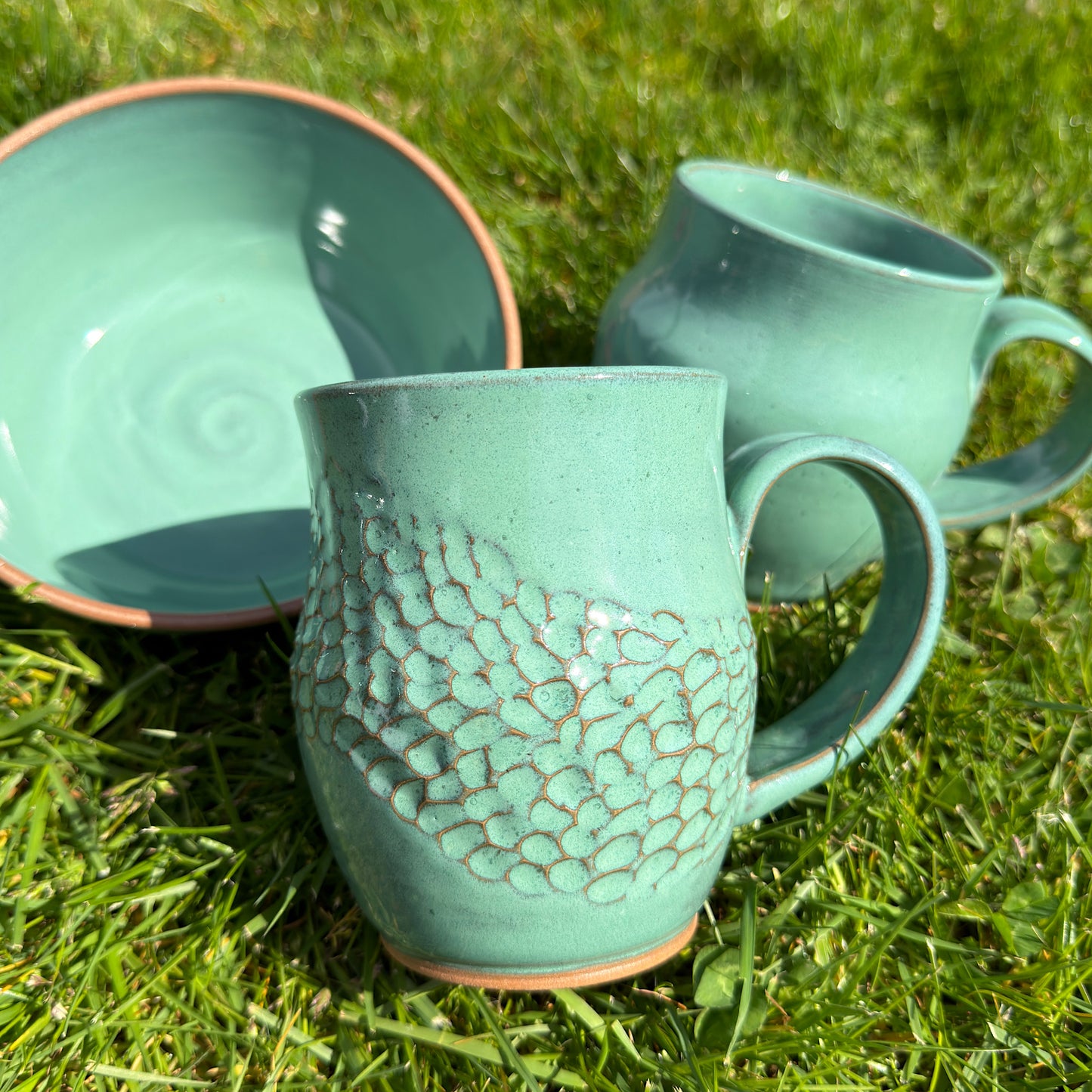 Spruce Textured Mug