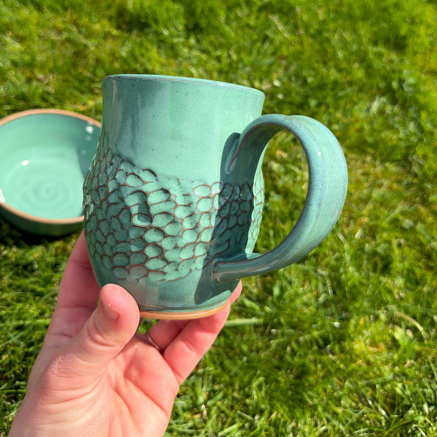 Spruce Textured Mug