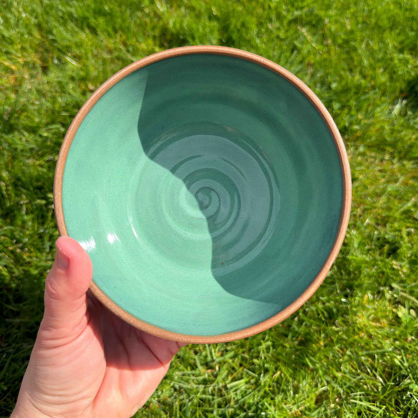 Spruce textured bowl