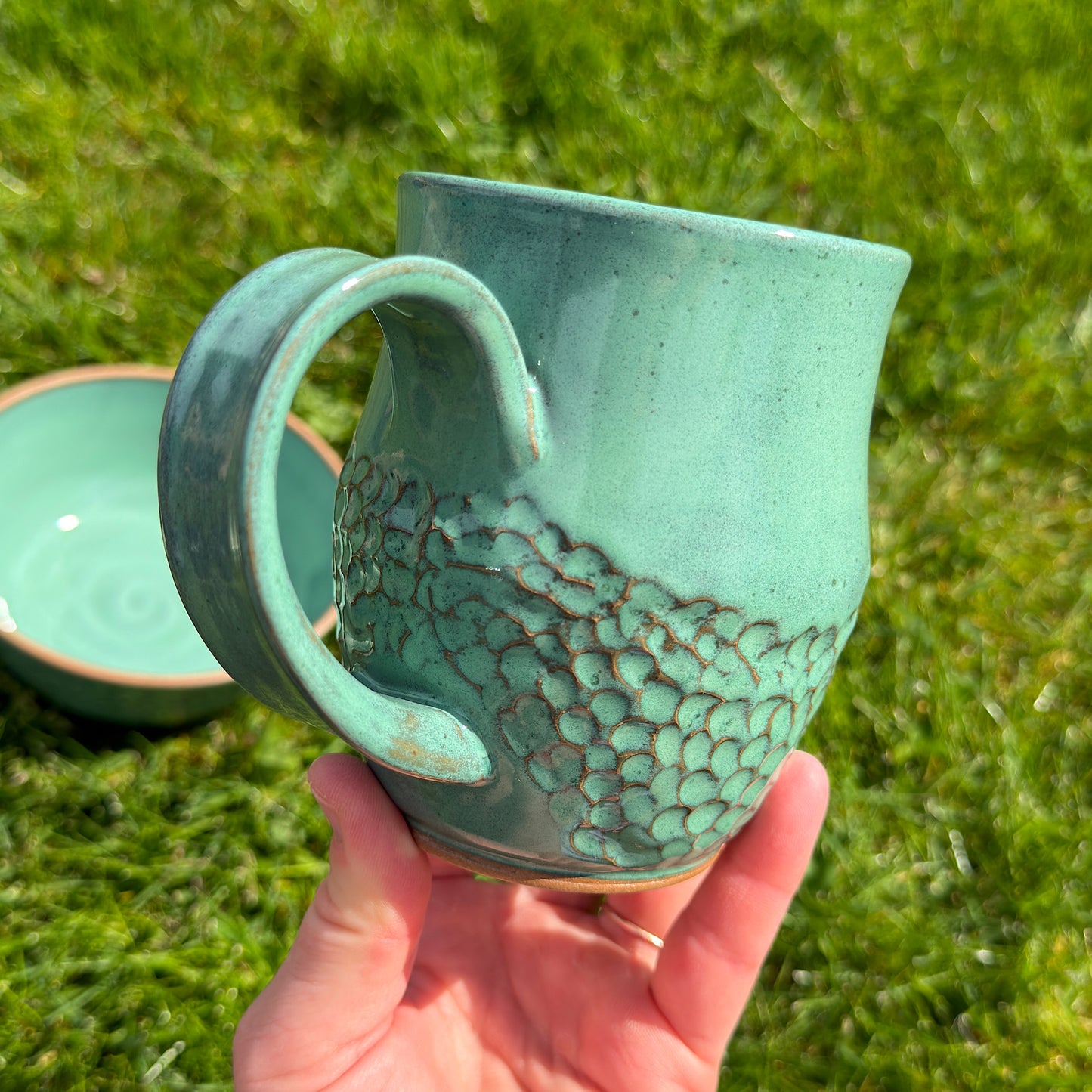 Spruce Textured Mug